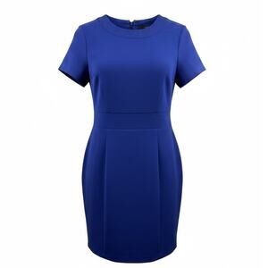 Marc New York Cobalt Blue Sheath Dress - Size 6